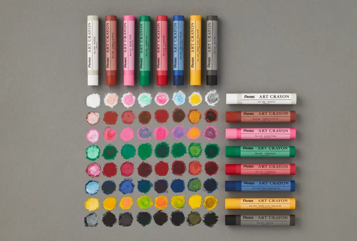 Art Crayon 16-Color Set PTAC-16