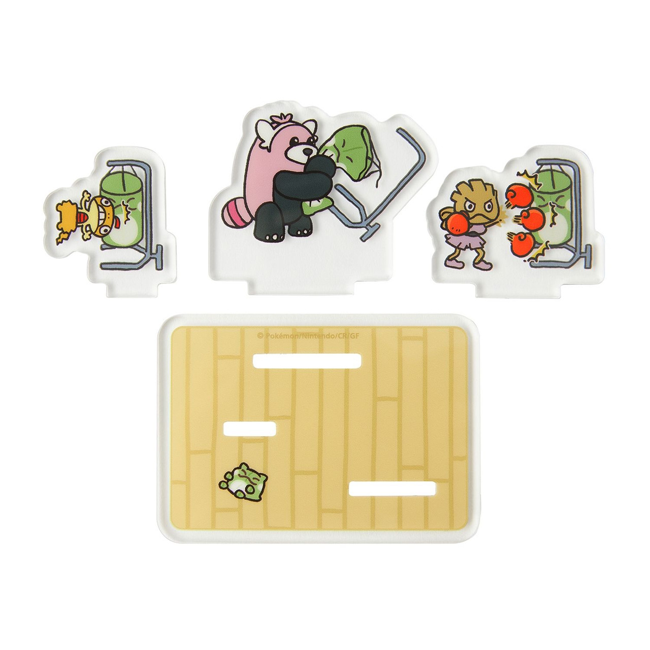 Pokemon Center Original Mini Acrylic Stand Collection In Training Box