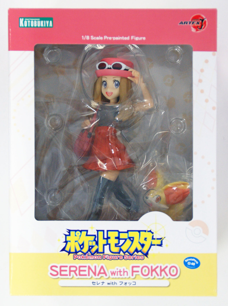 Kotobukiya Artfx J Pokemon Series Serena With Fennekin Fokko 1 8 Figure Kotobukiya Artfx J Pokemon Series Serena With Fennekin Fokko 1 8 Figure