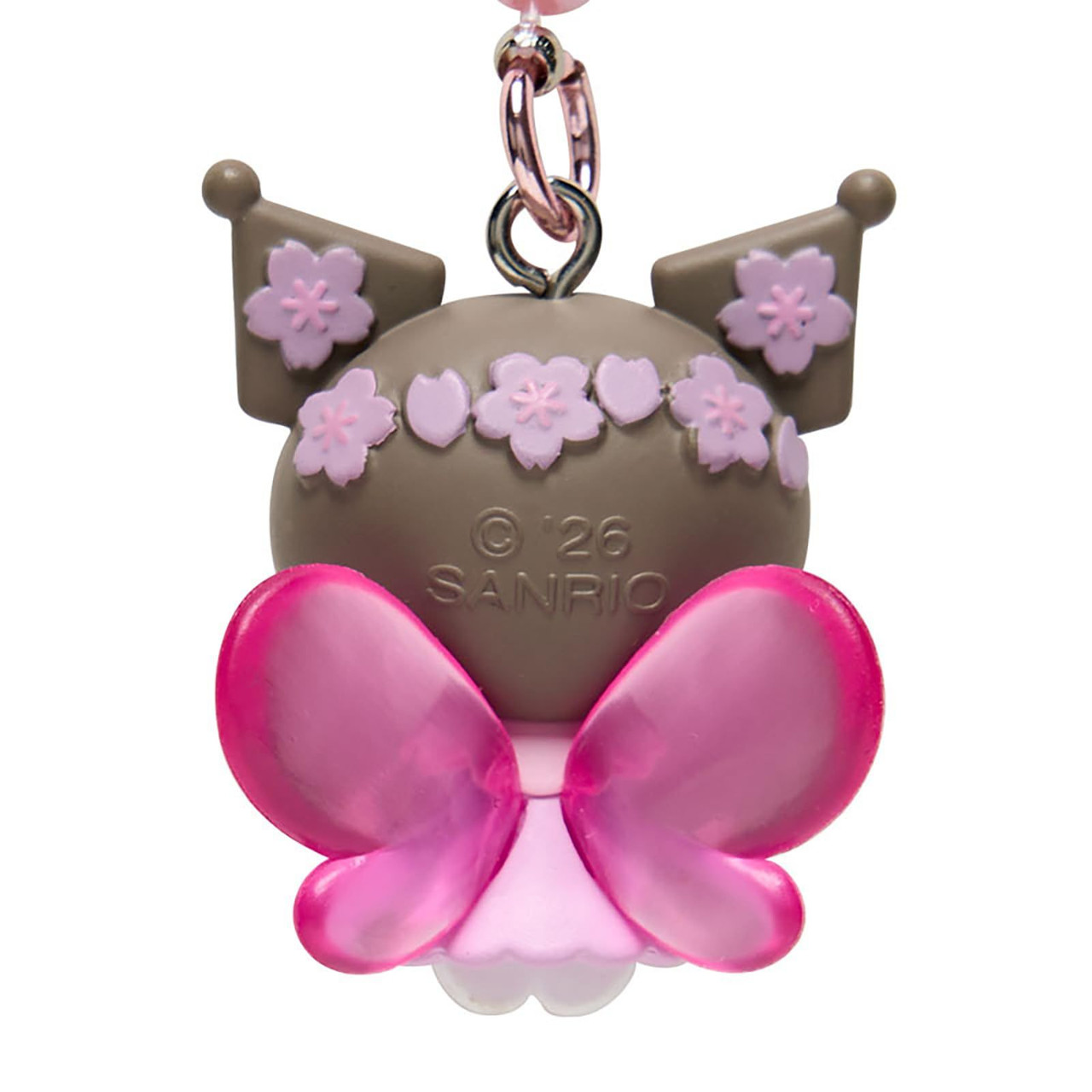 Sanrio Kuromi Beaded Keychain Sakura 661732