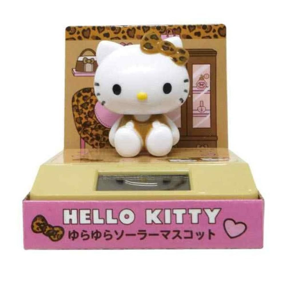 Kcompany Leopard Print Room Swaying Solar Mascot