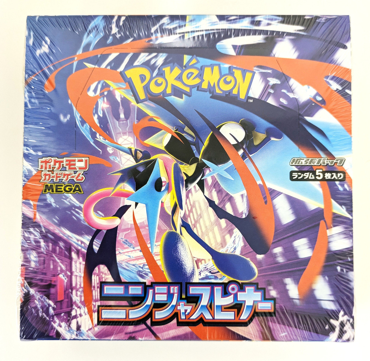 Pokemon TCG MEGA Expansion Pack Ninja Spinner M4 BOX