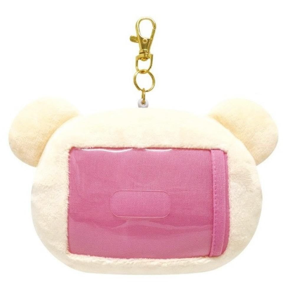 Kcompany Rilakkuma Face Pass Case (Korilakkuma)