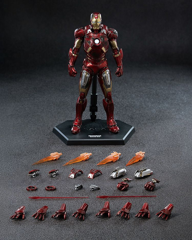DLX Iron Man Mark 7 (Battle Damaged) Figure (Marvel Studios: The