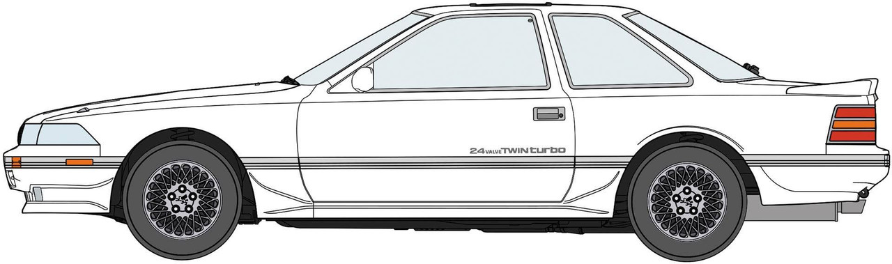 スガワラページ 1/24 Toyota Soarer (Z20) Late Model 2.0GT-Twin Turbo L (1989) Full