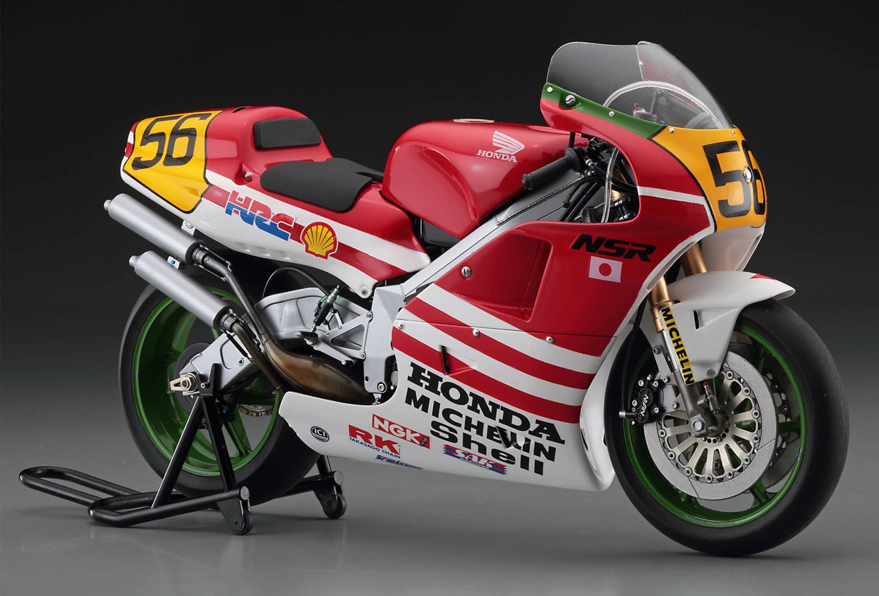 1/12 Bari Bari Densetsu Honda NSR500 Gun Koma Plastic Model