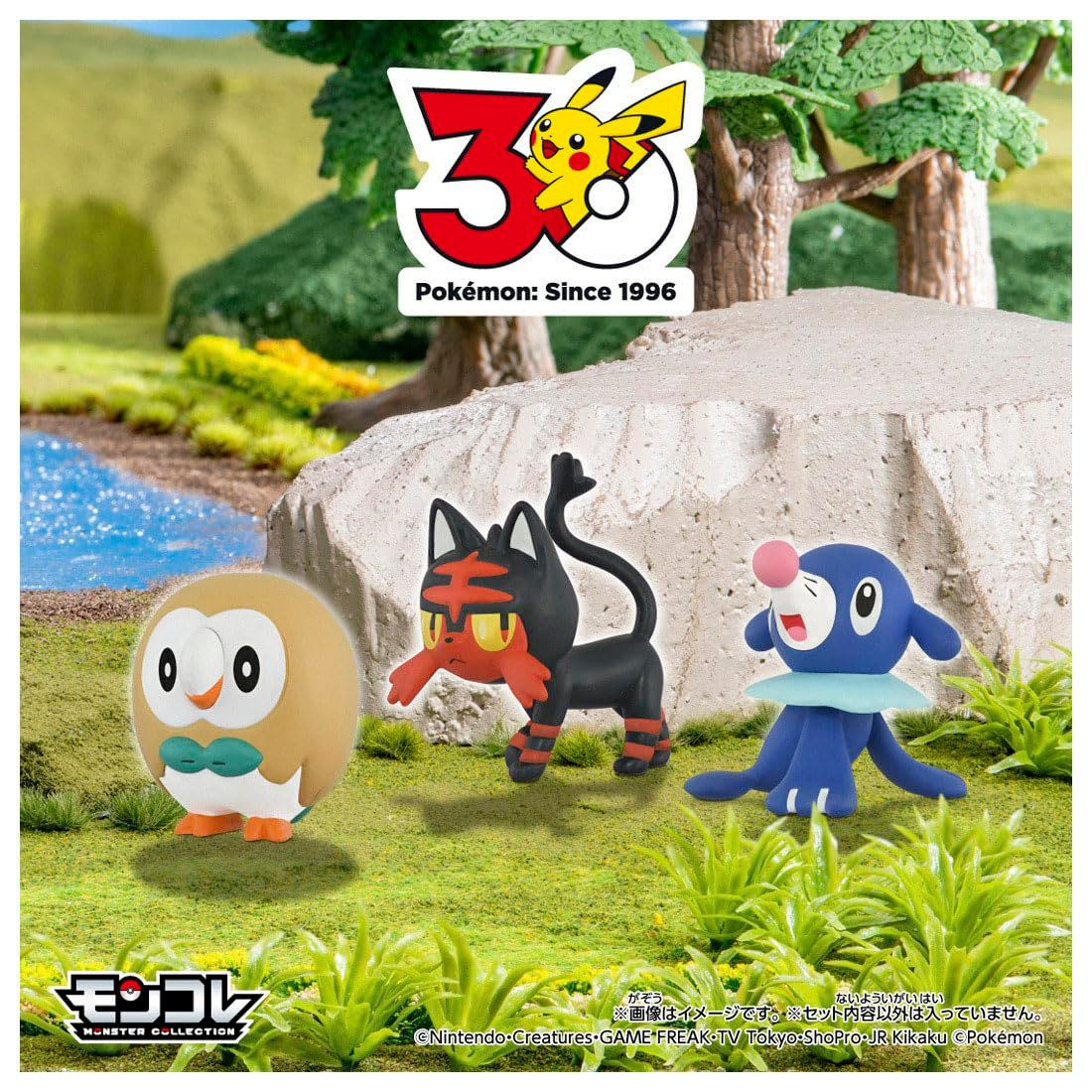 Takara Tomy Pokemon Moncolle 30th Anniversary Starter Collection