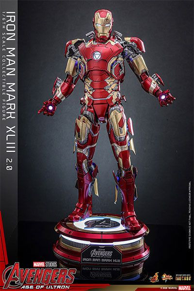 未開封 ホットトイズ アイアンマン マーク43 ダイキャスト ホットトイズ 「アイアンマン・マーク43 DIECAST」 ダイキャスト 超美