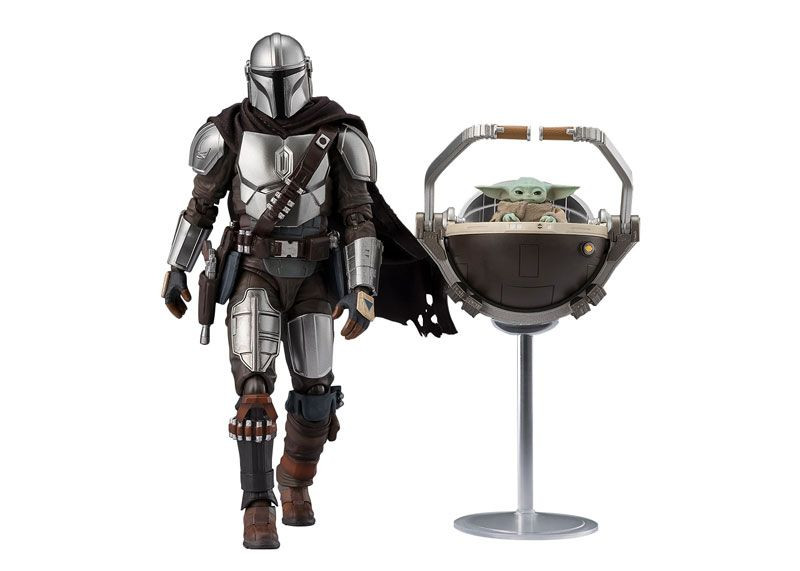 S.H.Figuarts Mandalorian and Grogu Figure (Star Wars: The