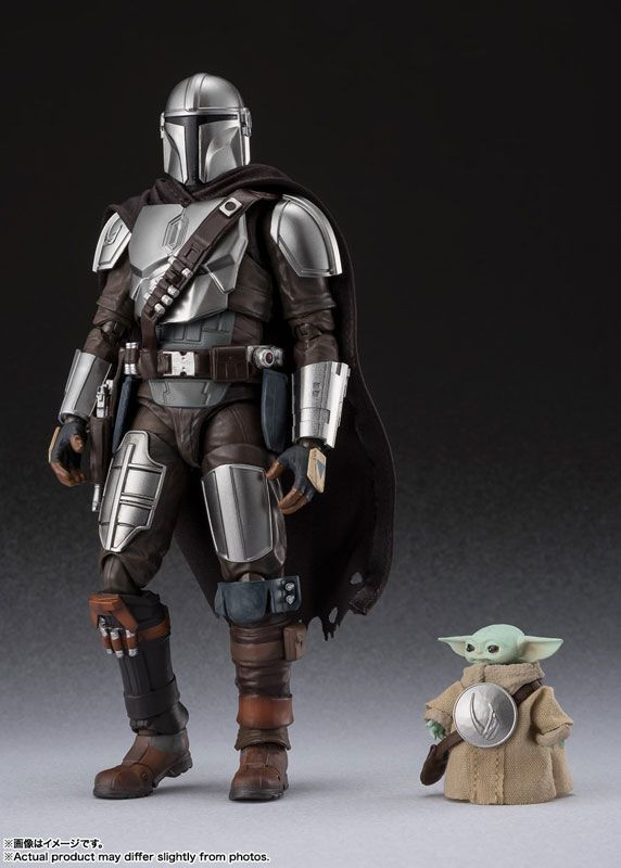 S.H.Figuarts Mandalorian and Grogu Figure (Star Wars: The