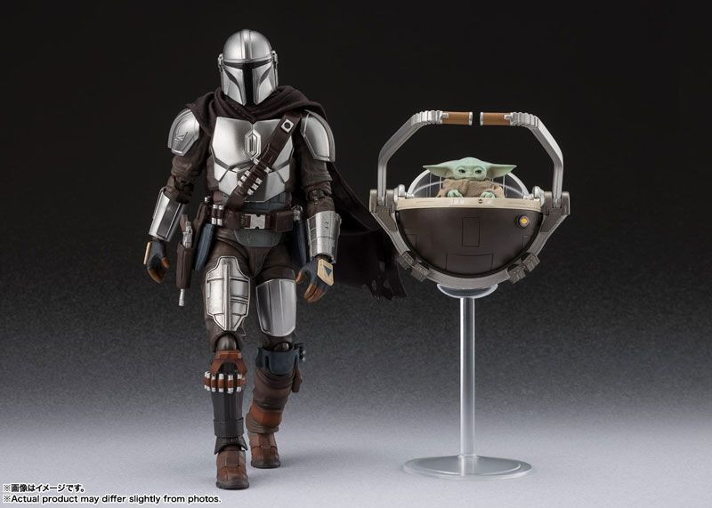 S.H.Figuarts Mandalorian and Grogu Figure (Star Wars: The