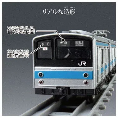 Plarail Real Class 205 Series Commuter Train Keihin Tohoku Line