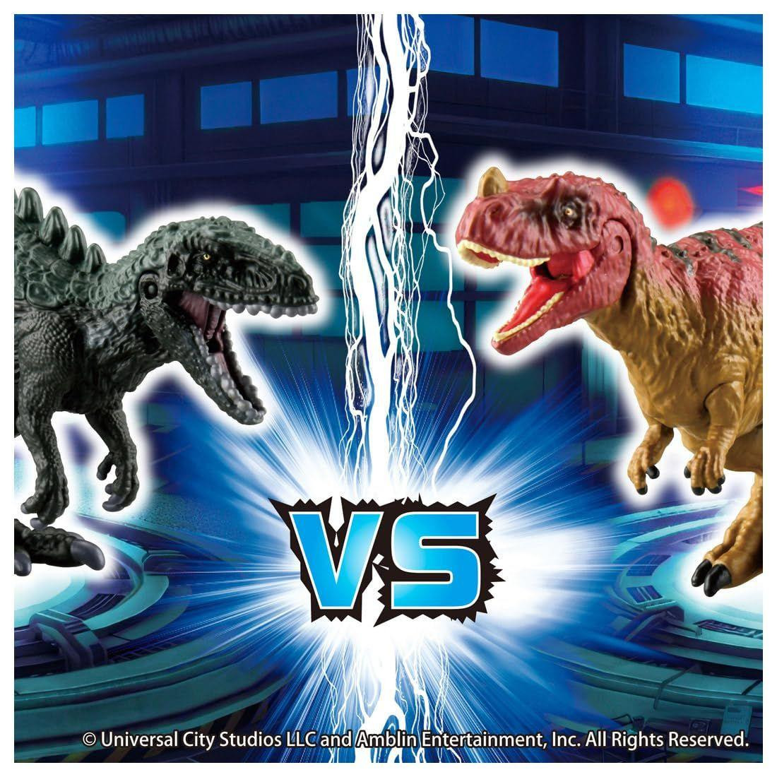 Ania Jurassic World Alive Indonemys Vs Ceratosaurus Set