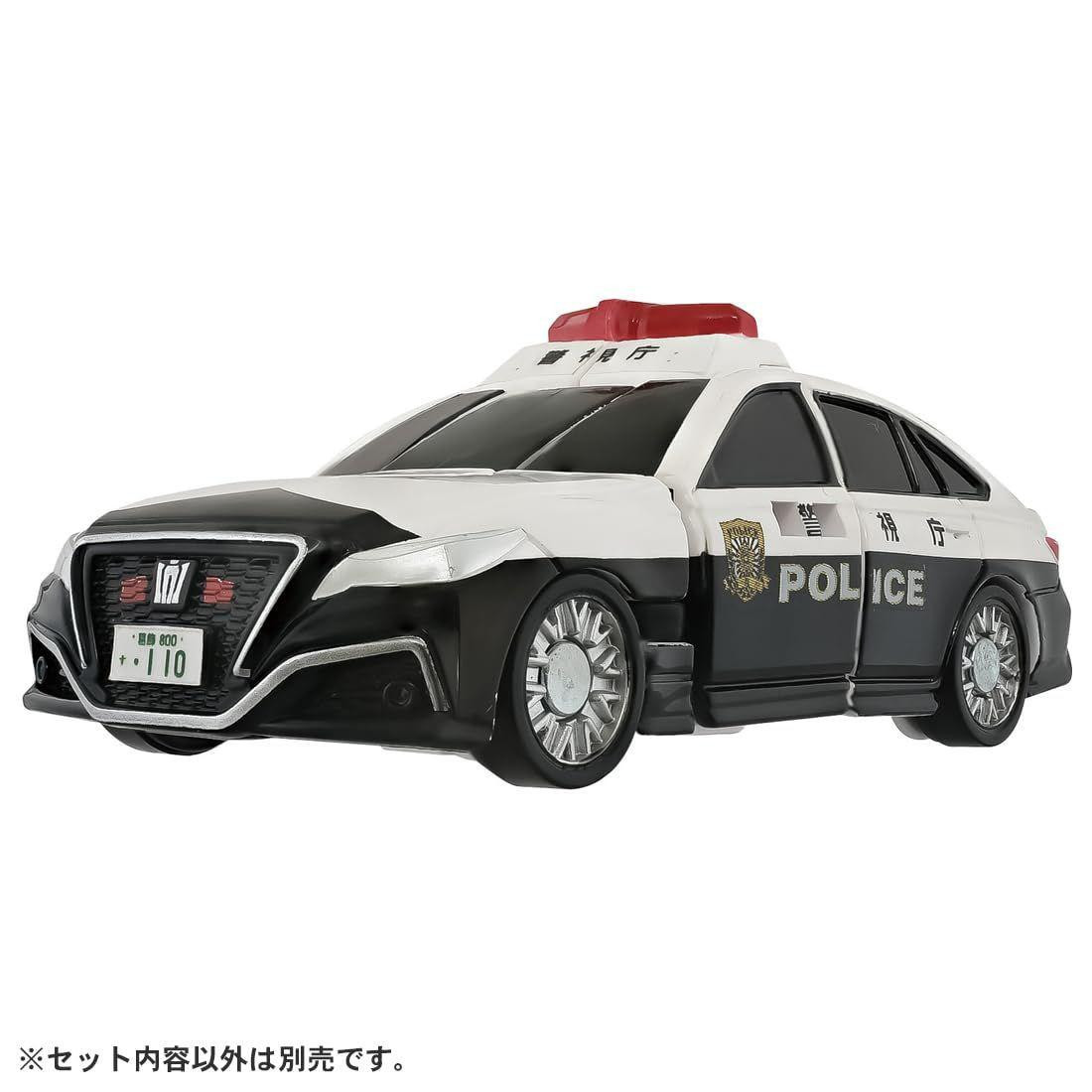 Tomica Job Braver TJBDX Rising Police Braver Dekaride Armor White