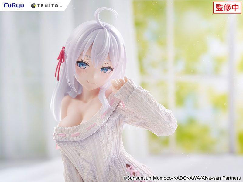 TENITOL BIG Noodle Stopper Figure: Alya Knit Ver. (Alya Sometimes