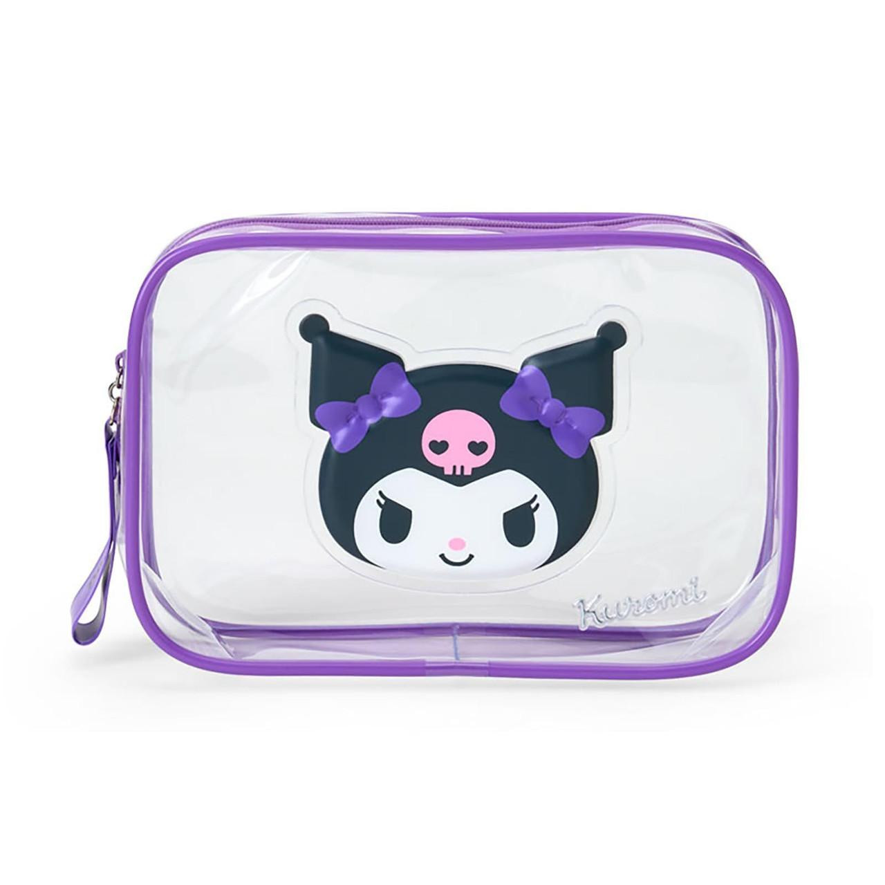 sanrio-kuromi-clear-pouch-