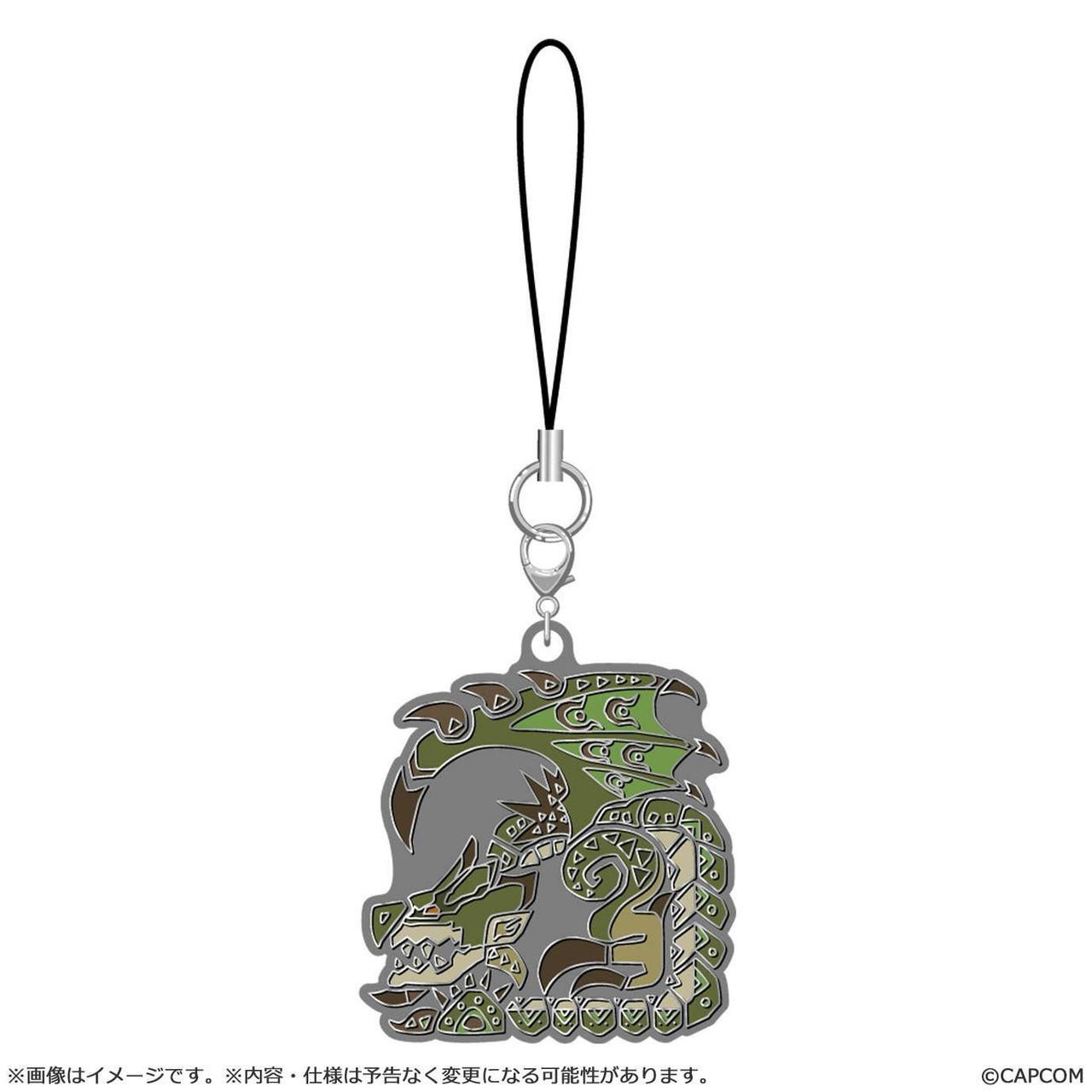 Monster Hunter Wilds Monster Icon Metal Keychain Vol. 2 1Box 10pcs
