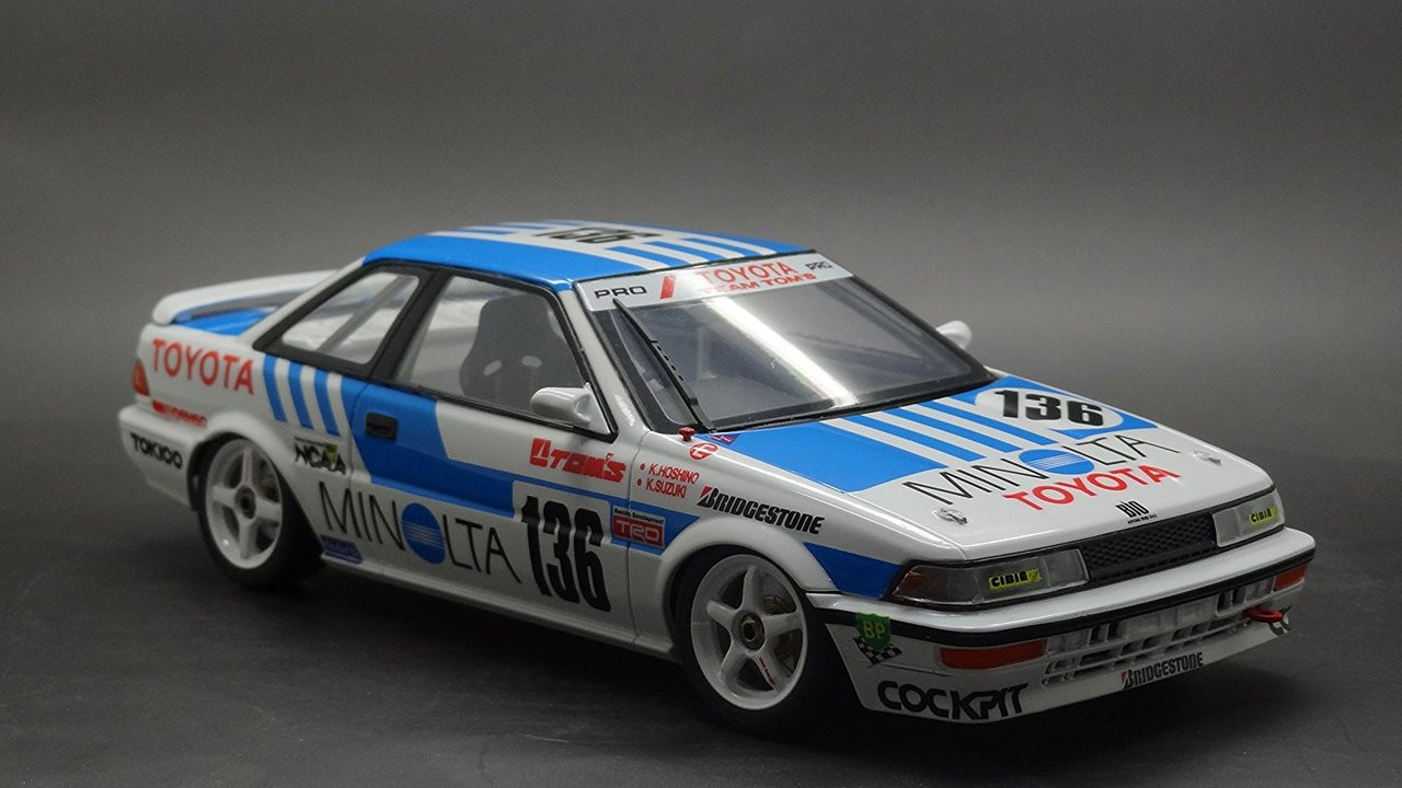 Aoshima 98240 Toyota Corolla Levin (AE92) '88 Gr.A 1/24 Scale Kit