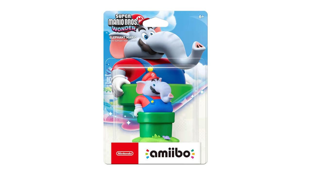アミーボマリオ amiibo Elephant Mario (Super Mario Bros. Wonder)