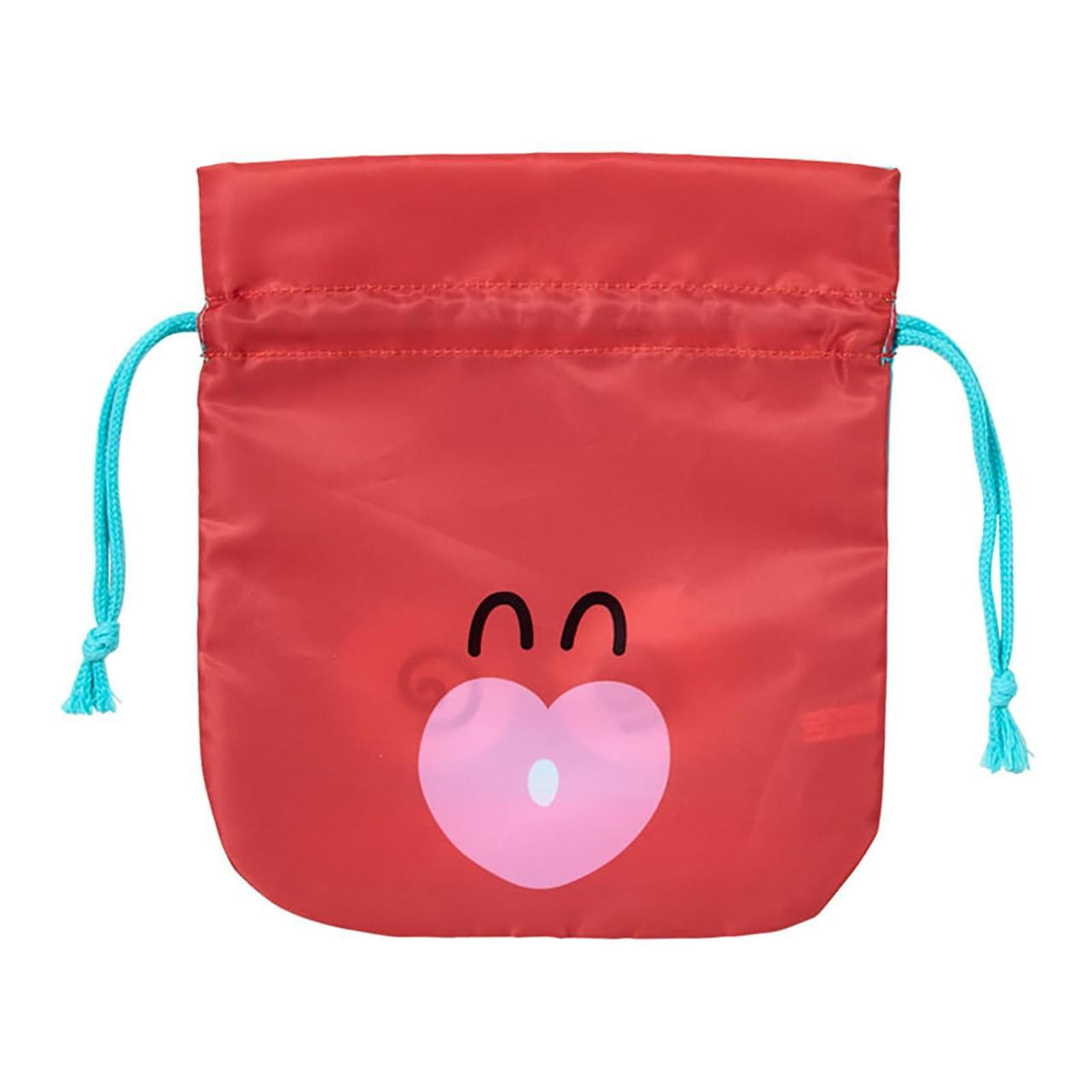 Sanrio Hangyodon Pouch and Drawstring Bag Bad Badtz Maru Funny