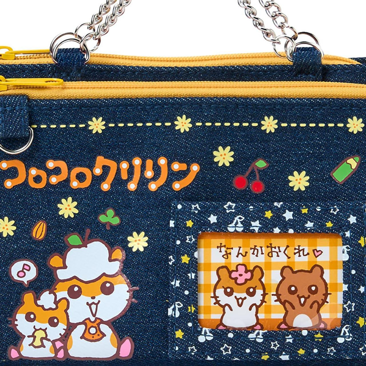 Sanrio CoroCoro Kuririn Pouch Mune Kyun Heisei Girl Item 796361