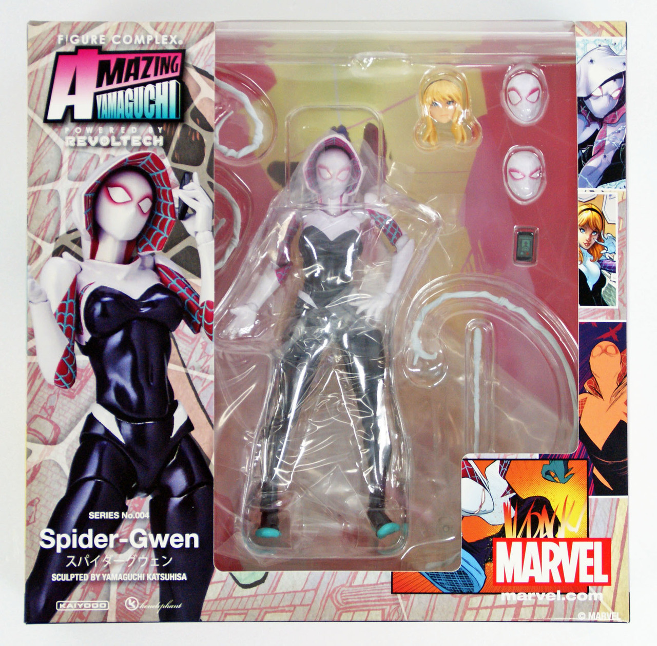 Kaiyodo Marvel Comic Spider-Gwen Revoltech Figure