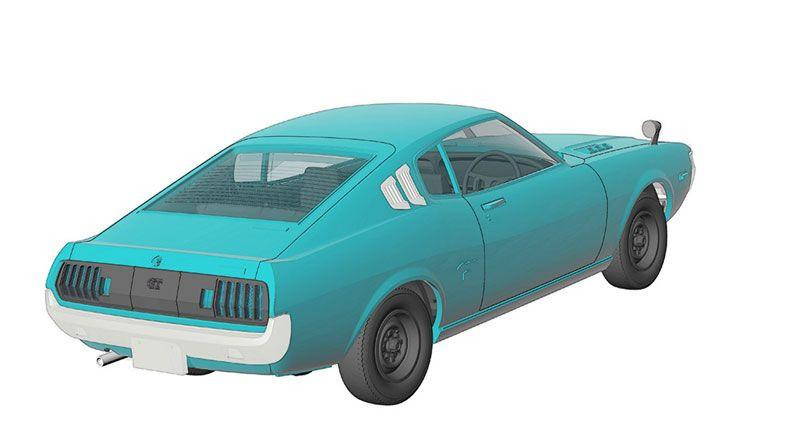 Emoke Snap Kit 1/32 Toyota Celica LB 1600 GT Casual Turquoise