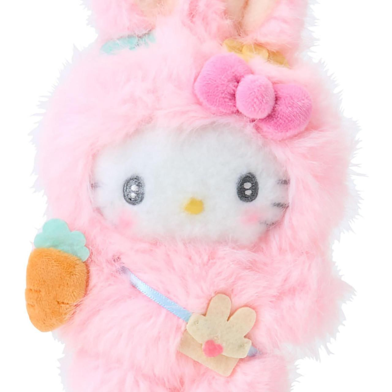 Sanrio Hello Kitty Mascot Holder Fluffy Eared Rabbit Club 630772
