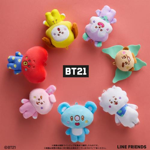 BT21 Fluffy Mascot 4 BOX (10pcs)
