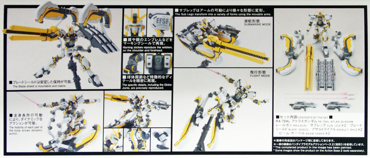 Bandai RX-78AL ATLAS GUNDAM (Thunderbolt Ver.) | PlazaJapan