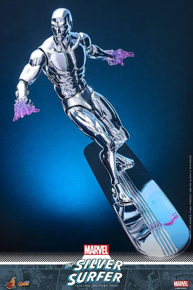 1/6 Comic Masterpiece Silver Surfer Fully Poseable Figure (Marvel