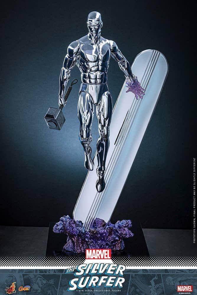 1/6 Comic Masterpiece Silver Surfer Fully Poseable Figure (Marvel
