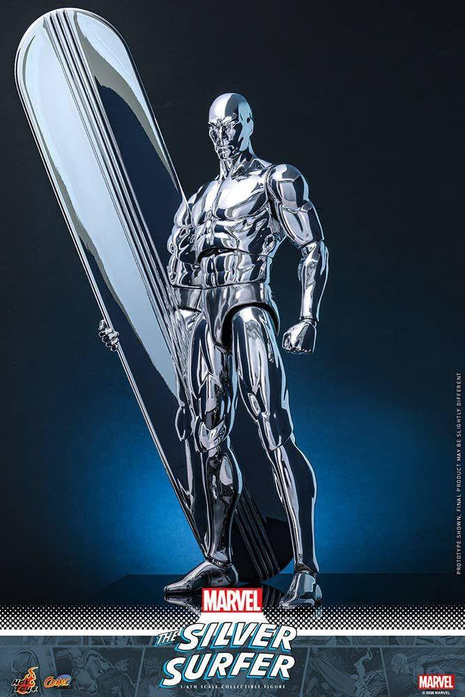 1/6 Comic Masterpiece Silver Surfer Fully Poseable Figure (Marvel