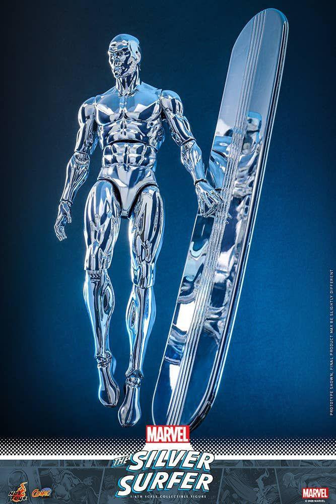 1/6 Comic Masterpiece Silver Surfer Fully Poseable Figure (Marvel