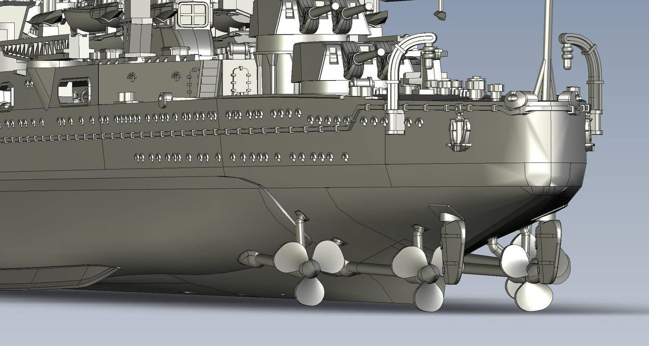 1/700 IJN Heavy Cruiser Mogami (1942) Plastic Model