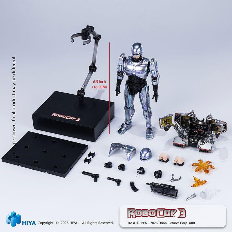 Hiya Toys RoboCop 1/12 Scale Action Figure (RoboCop 3)