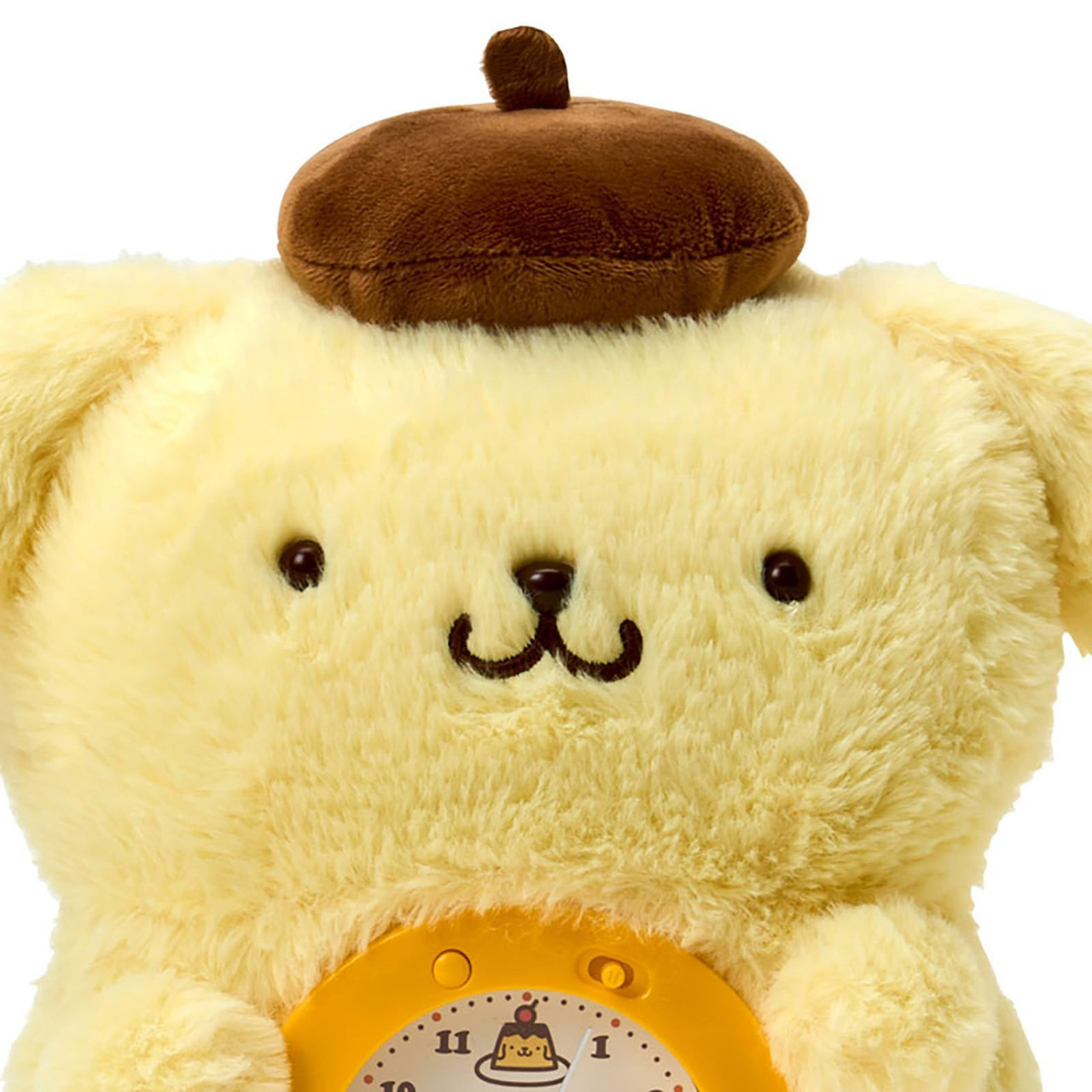 Sanrio PomPom Purin Plush Alarm Clock (Pudding For Fullness And