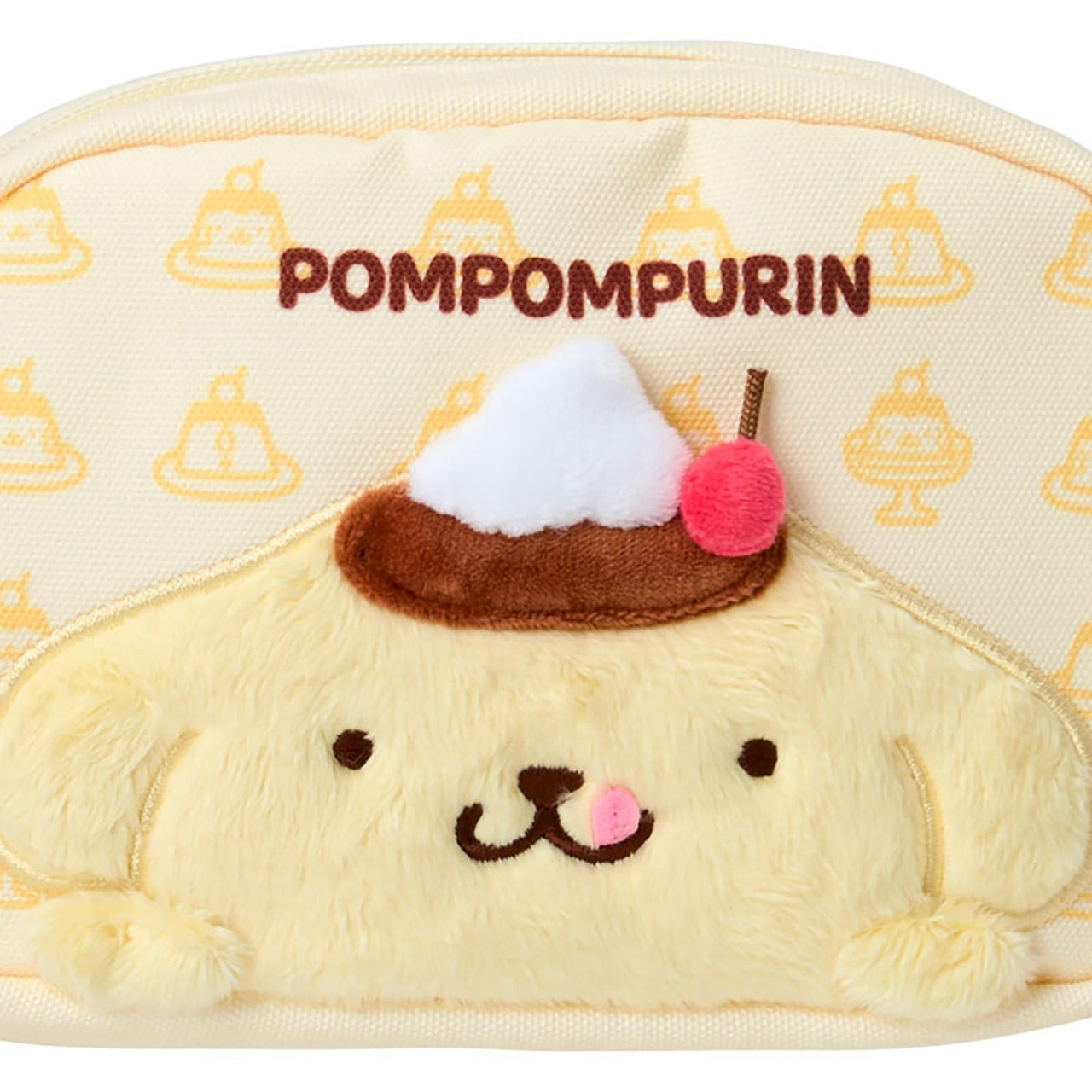 Sanrio PomPom Purin Pouch Full And Happy Pudding 852457