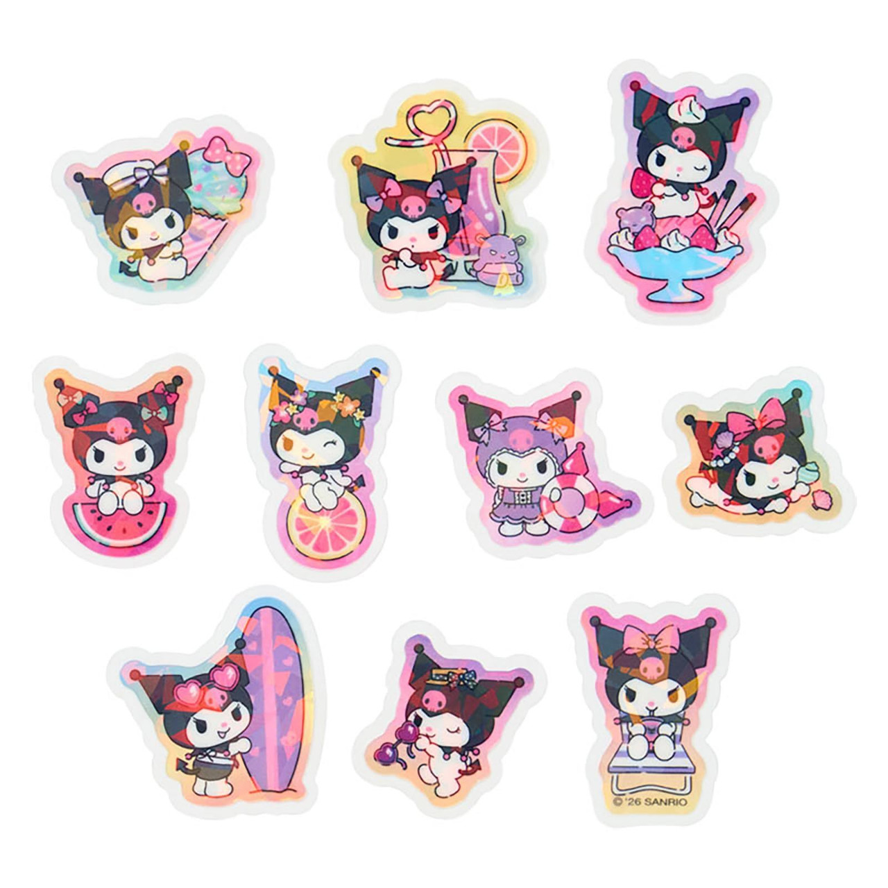 Sanrio Kuromi Summer Stickers 769541