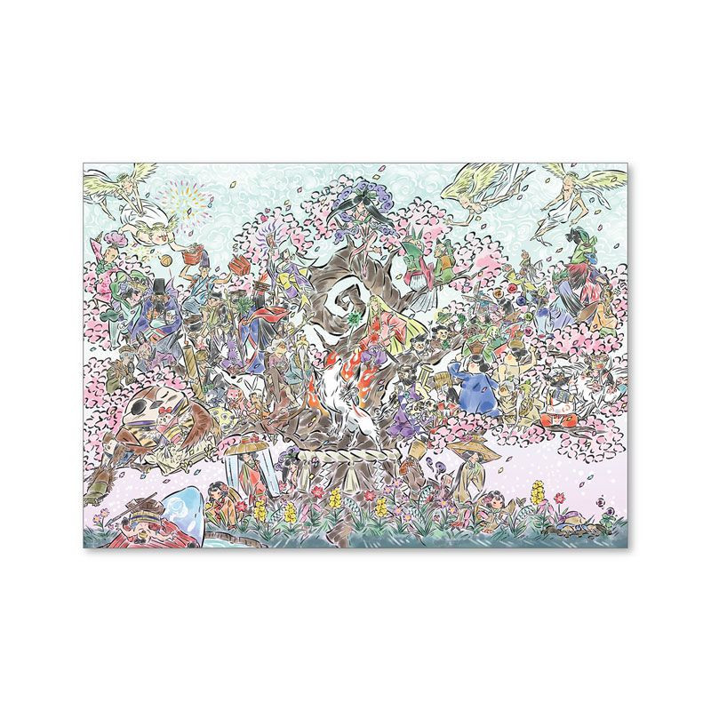 Okami 20th Anniversary Reprint Art Project] B2 Poster by Mari