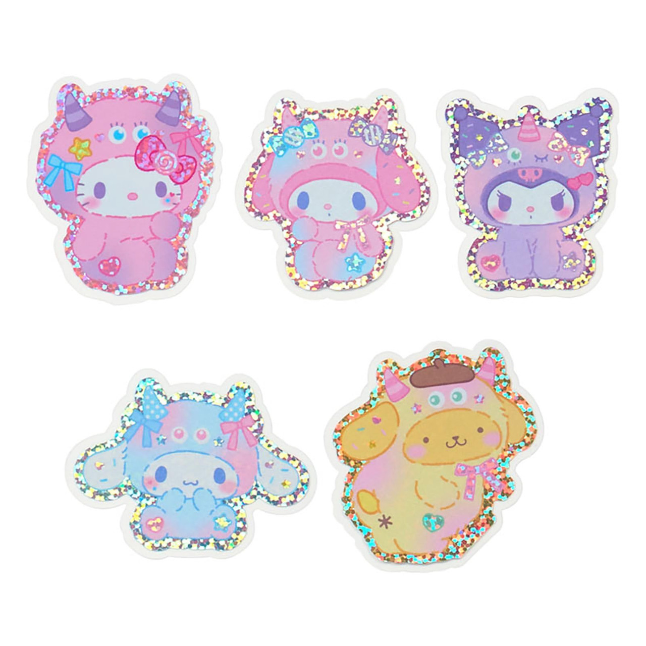 Sanrio Other Sticker Set Colorful Pop Monster Characters 839612