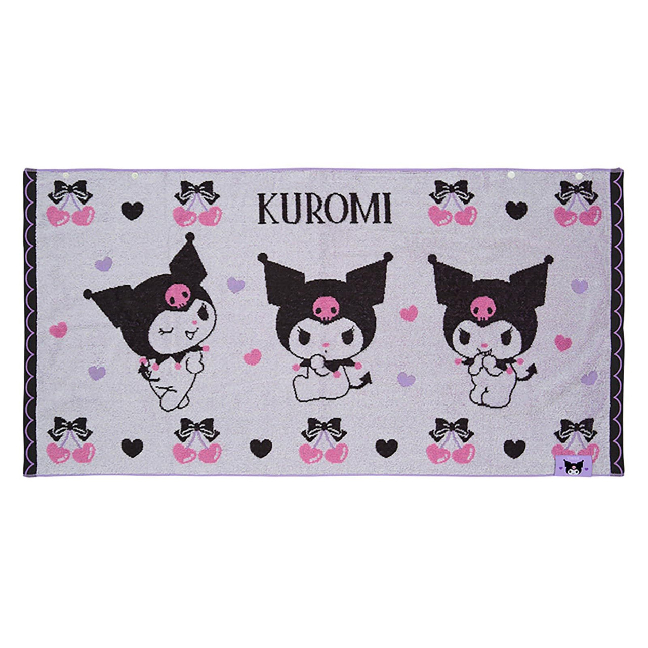 Sanrio Kuromi Bath Towel