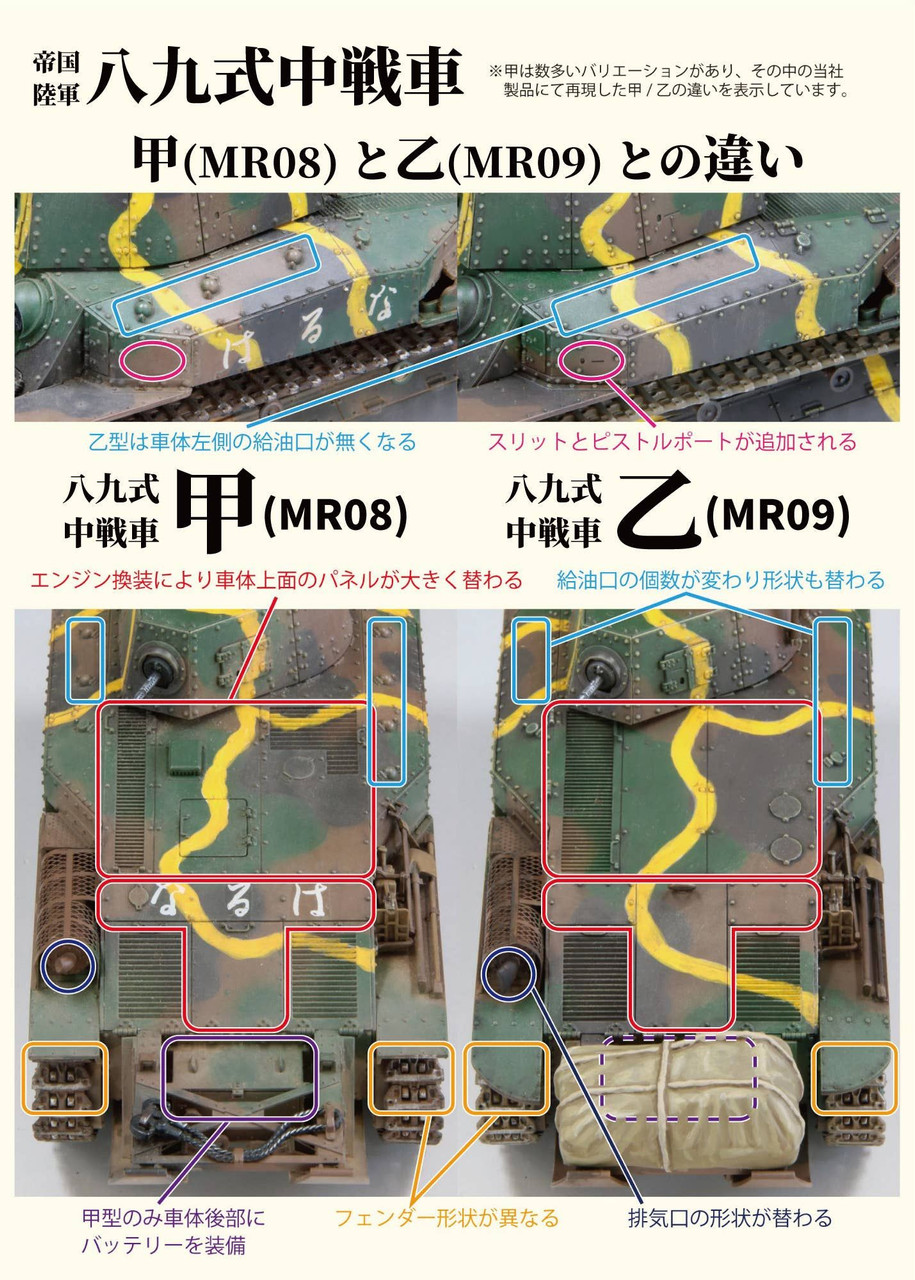 1/35 Imperial Japanese Army Medium Tank Type 89 Ko [I-Type