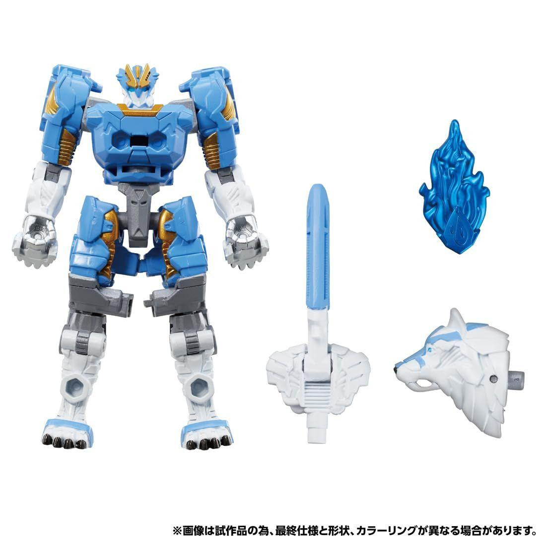 Takara Tomy Transformers Wild King WKWB-01 Energy Beast Silver Tail