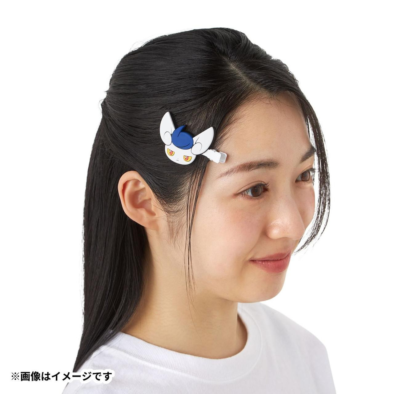 Pokemon Center Original Pokemon Accessory Bangs Clip Tulip 99 Meowstic