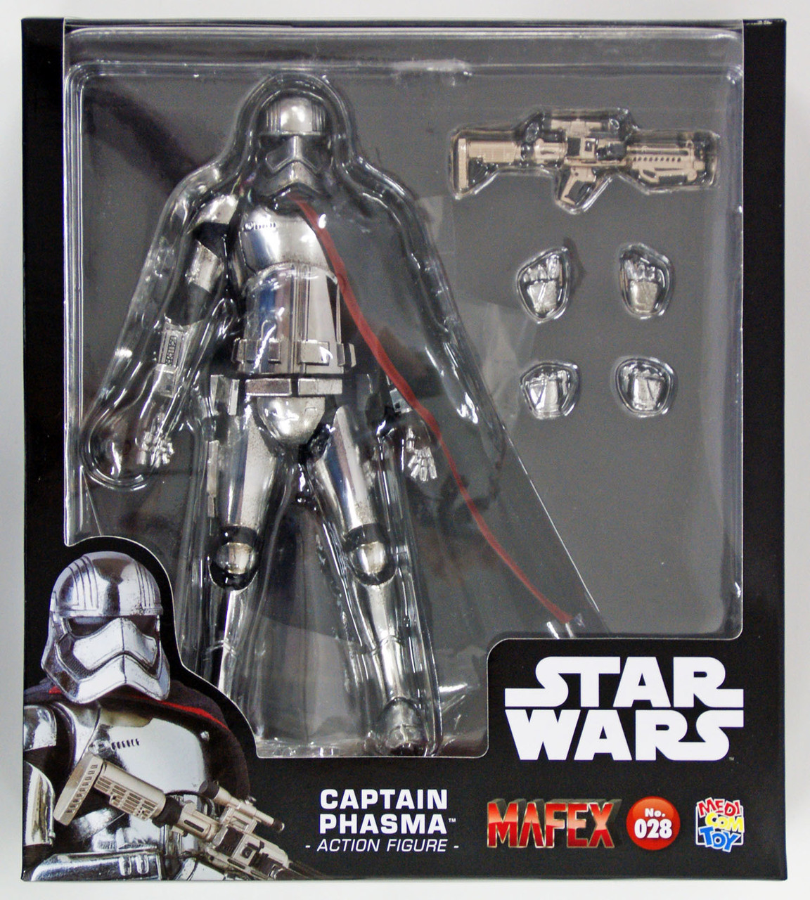 Medicom MAFEX 028 Star Wars The Force Awakens Captain Phasma Action Figure