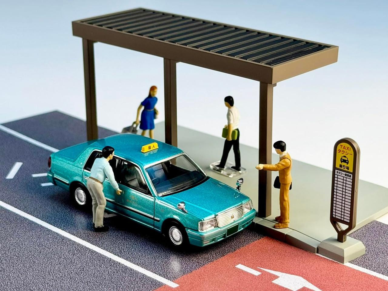 Tomytec (TOMYTEC) Geocolle 64 Car Snap No. 04c Taxi Stand With