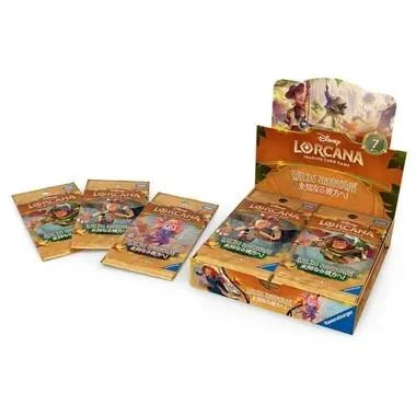 Disney Lorcana TCG Japanese Edition Booster Pack Wilds Unknown To