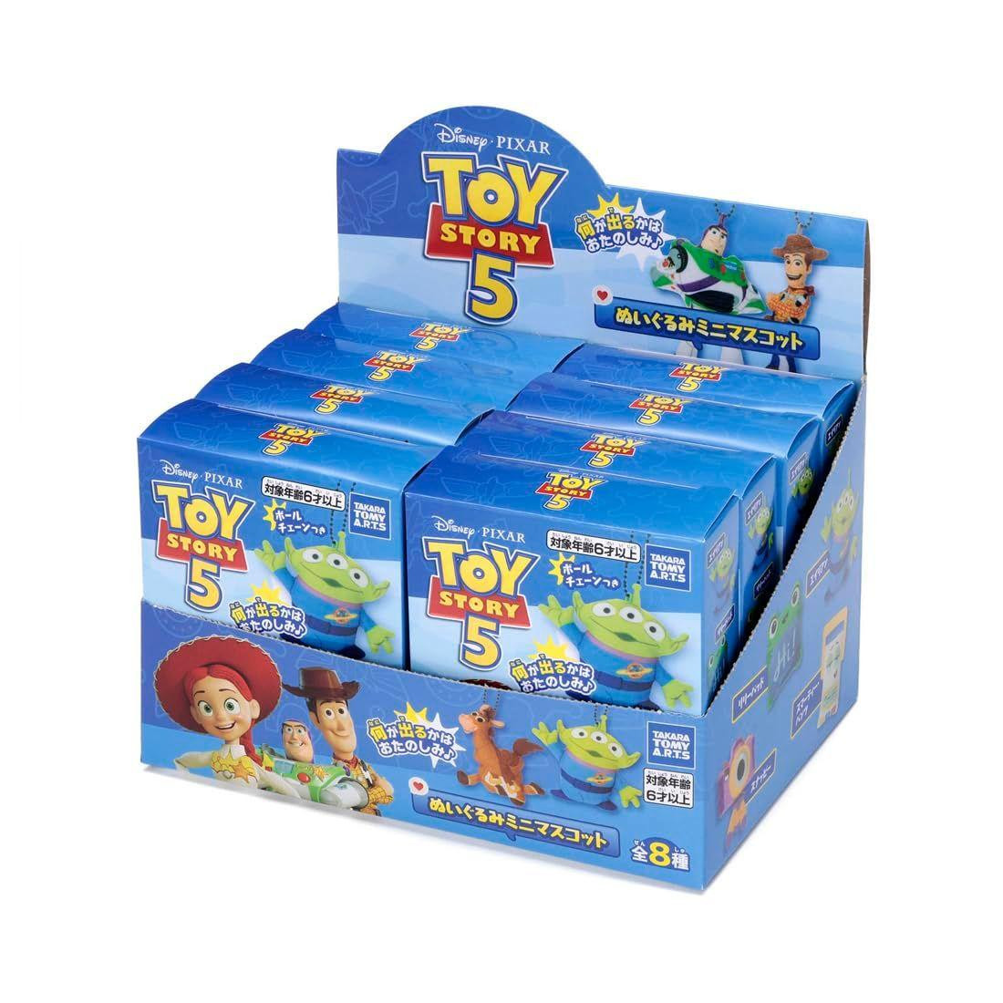 Takara Tomy Arts Pixar Toy Story 5 Mystery Box Plush Mini Mascot