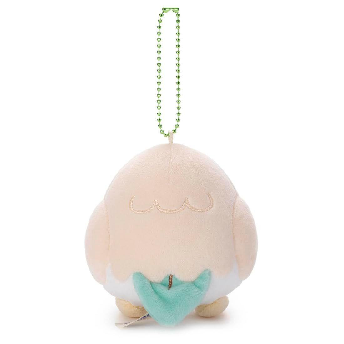 Takara Tomy Arts Pokemon PokePeace Funny Face Ball Chain Mascot Rowlet